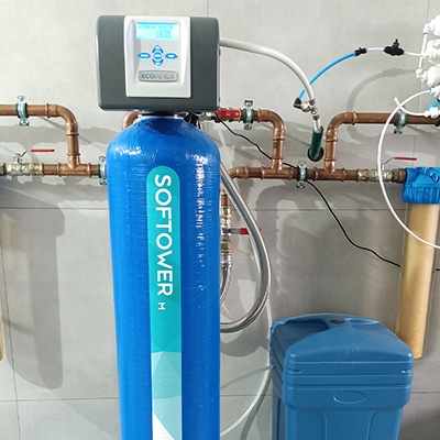 Zmiękczacz wody dwuelementowy Ecoperla Softower M