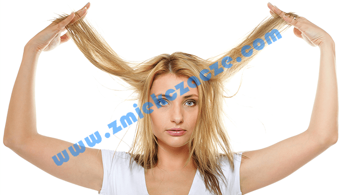 Zniszczone włosy Zniszczone włosy
