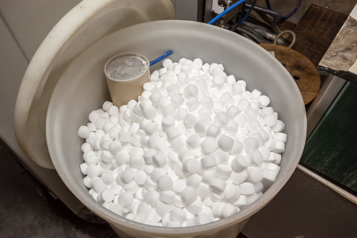 Sól w zbiorniku Sól w zbiorniku